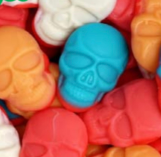 Bulk Candy Gummies – Sour! Skulls - Case of 26.45 lb