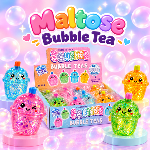 Maltose Squishy - Bubble Tea