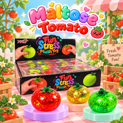 Maltose Squishy - Tomato – 12 pcs