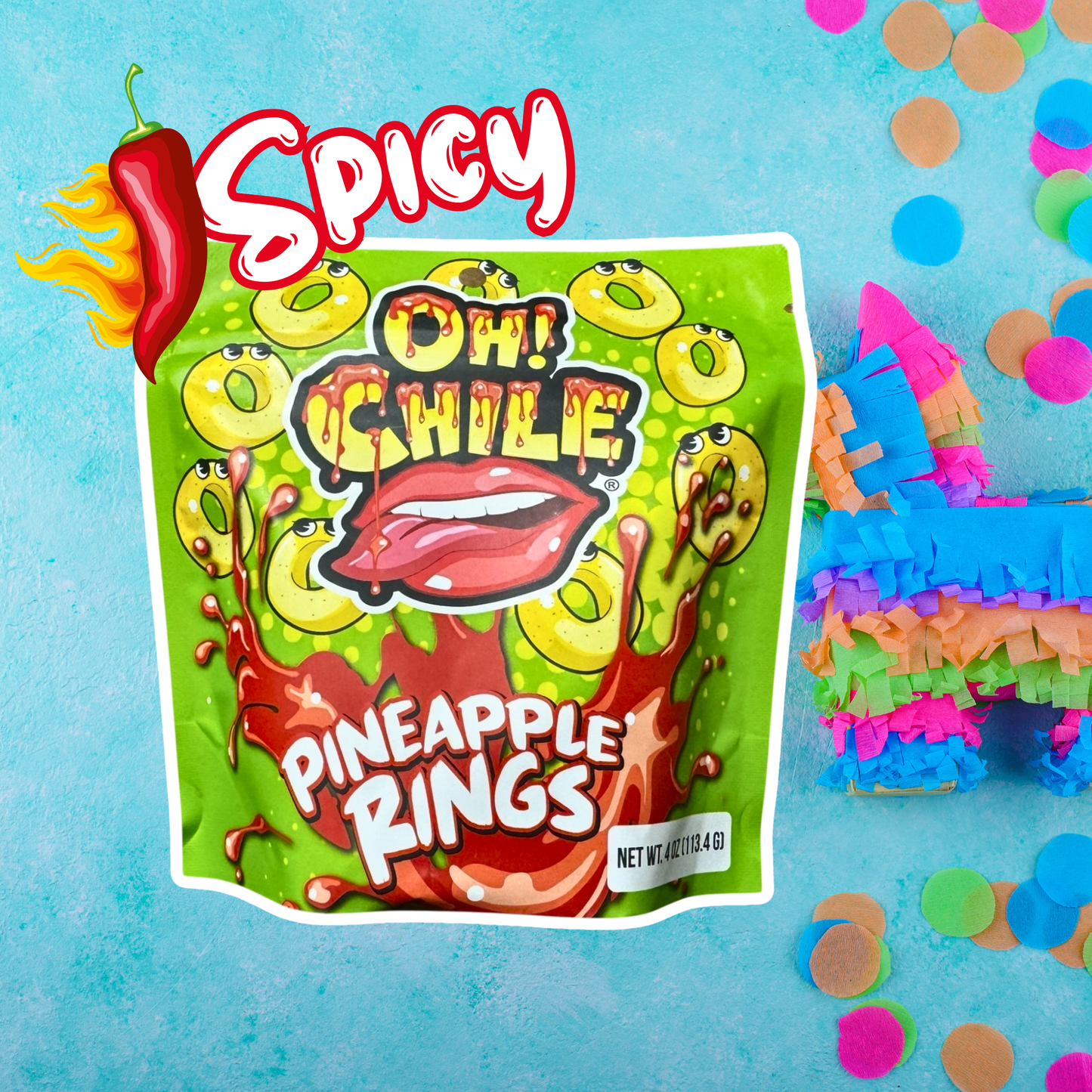 Oh! Chile Pineapple Rings - Case of 12