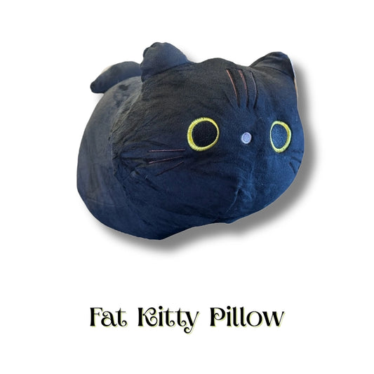 Fat Pillow Kitty Black - Case of 12