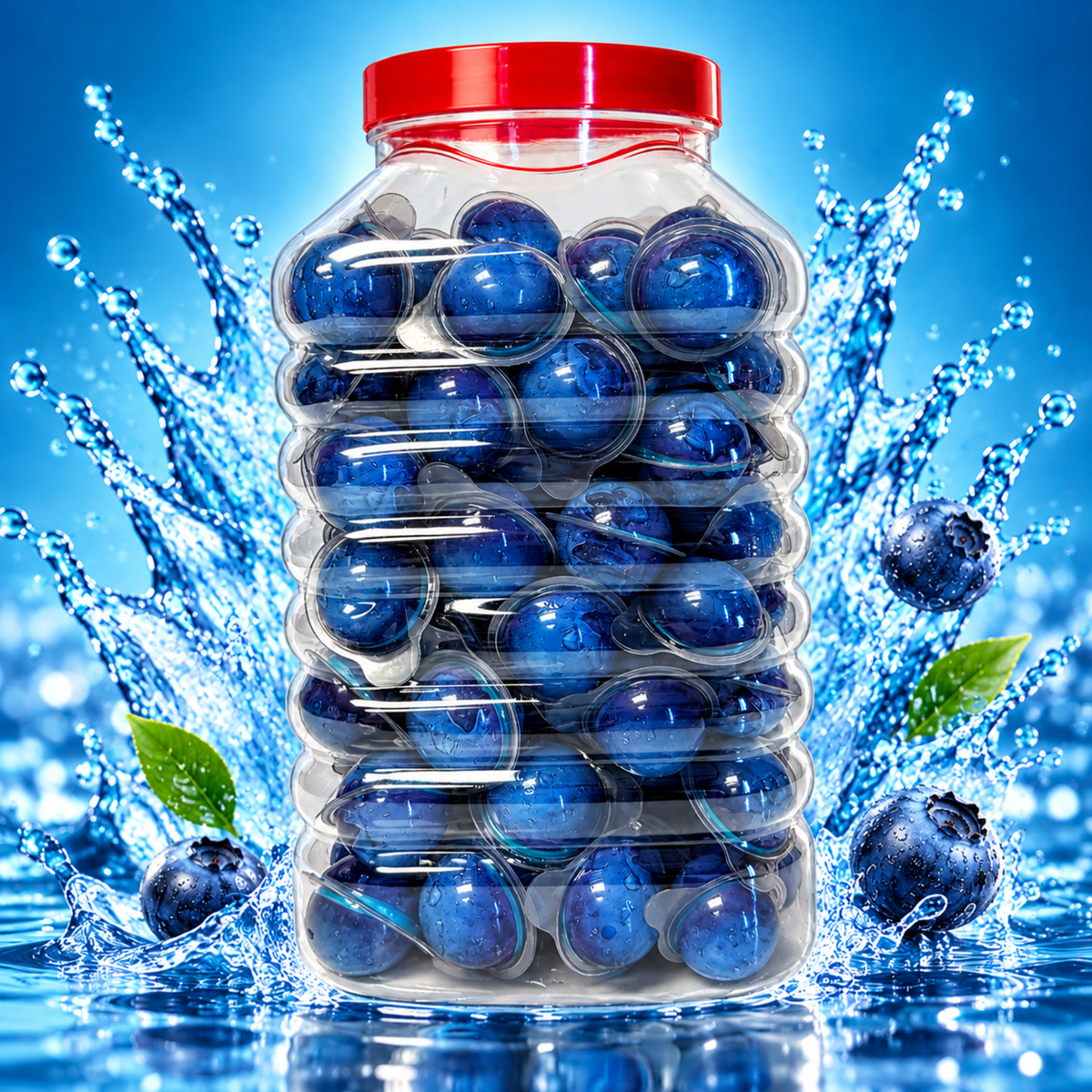 Blueberry Jelly Filled Gummies 🫐