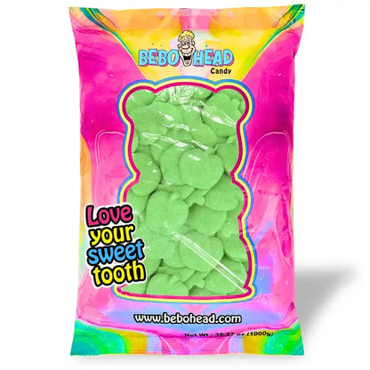 Bulk Candy Gummies – Sour! Green Apples - Case of 26.45 lb