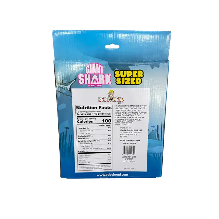 Giant Gummy - Shark Case of 24