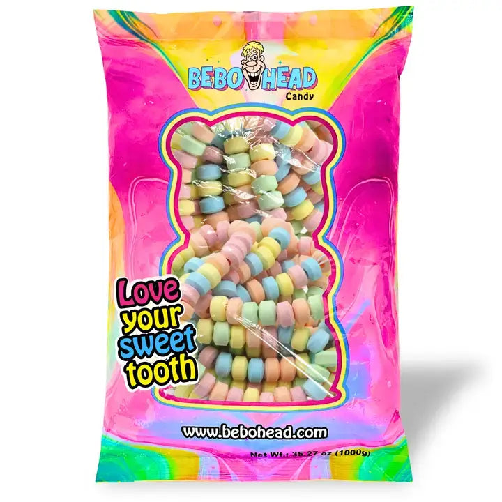 Bulk Candy Pressed Candy – Necklace Style - Case of 22 lb
