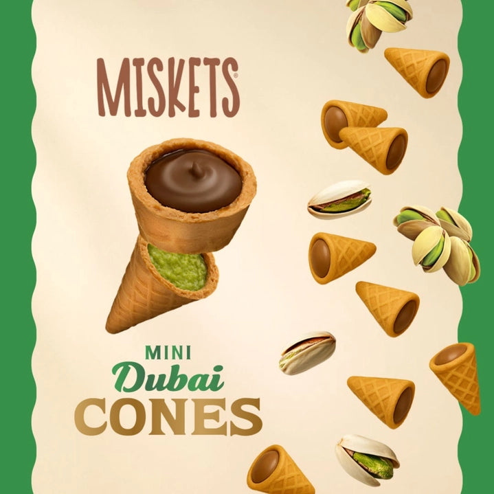Dubai Pistachio Chocolate Cones - Case of 24