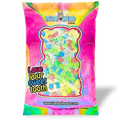 Bulk Candy Pressed Candy – Puzzle Pieces - Case of 22 lb